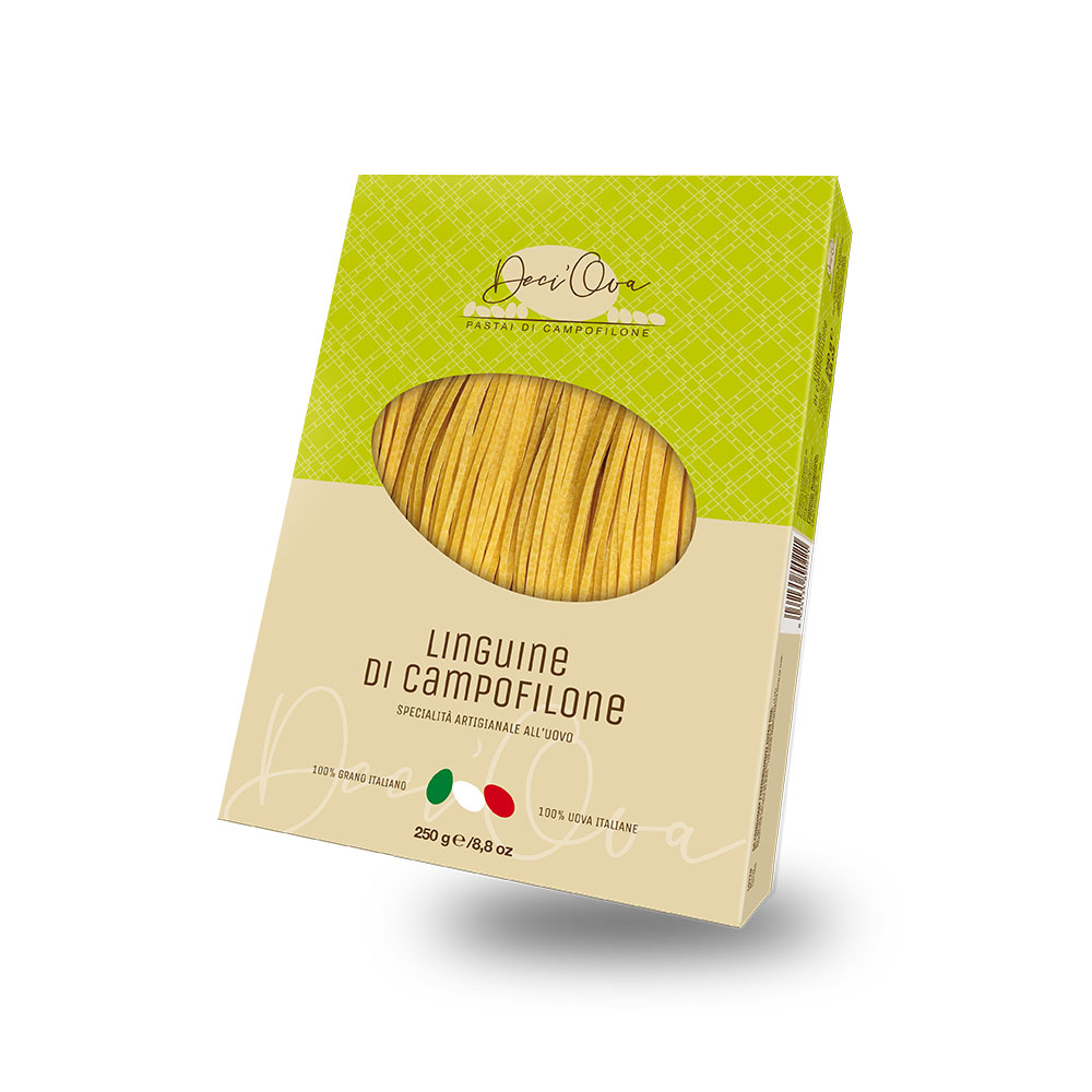 Linguine di Campofilone zucchine e liquirizia